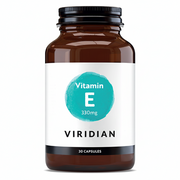 VIRIDIAN natūralus vitaminas E 330 mg (400 TV) - 30 kapsulių