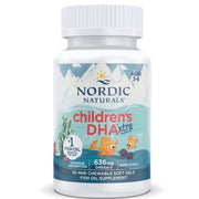 „Nordic Naturals“ vaikams skirtos DHA Xtra kapsulės 636 mg, uogų skonio – 90 minkštųjų kapsulių