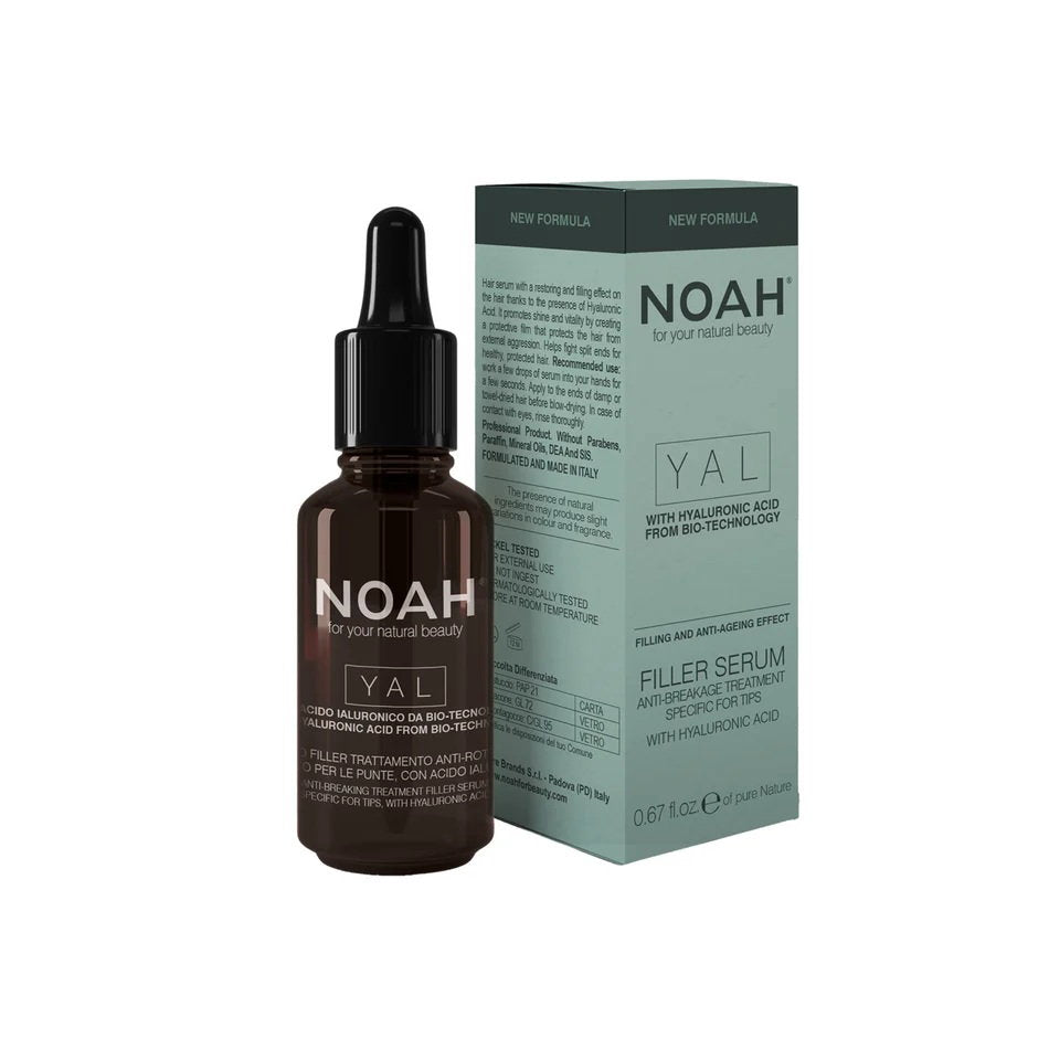 Noah Yal drėkinamasis ir lūžinėjimą stabdantis plaukų serumas, 20 ml