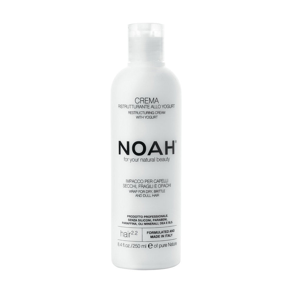 Noah, jogurto atkuriamasis plaukų kondicionierius, maitinamasis ir atkuriamasis, 250 ml