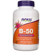 NOW FOODS B-50 – 250 kapsulių