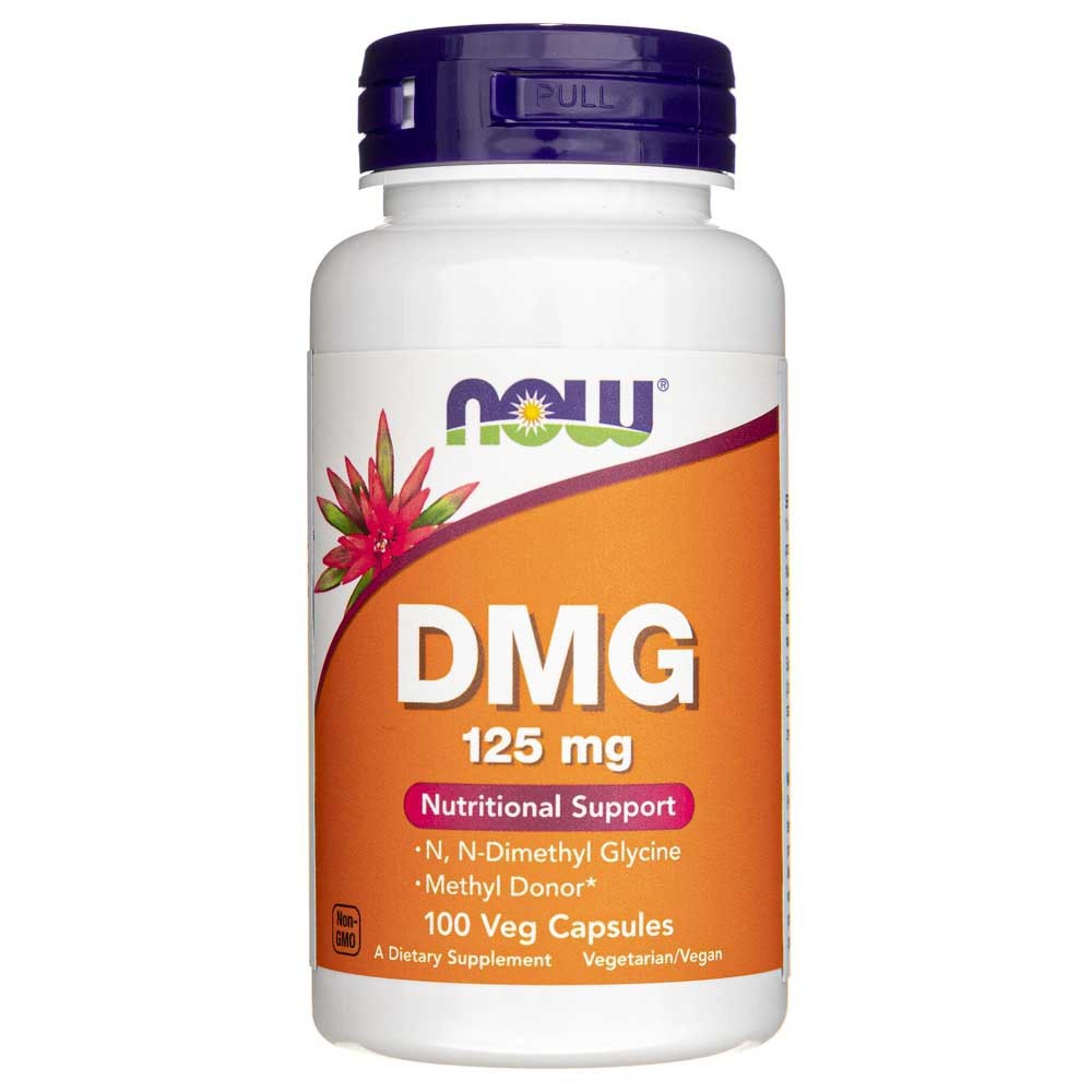 NOW FOODS DMG 125 mg – 100 kapsulių