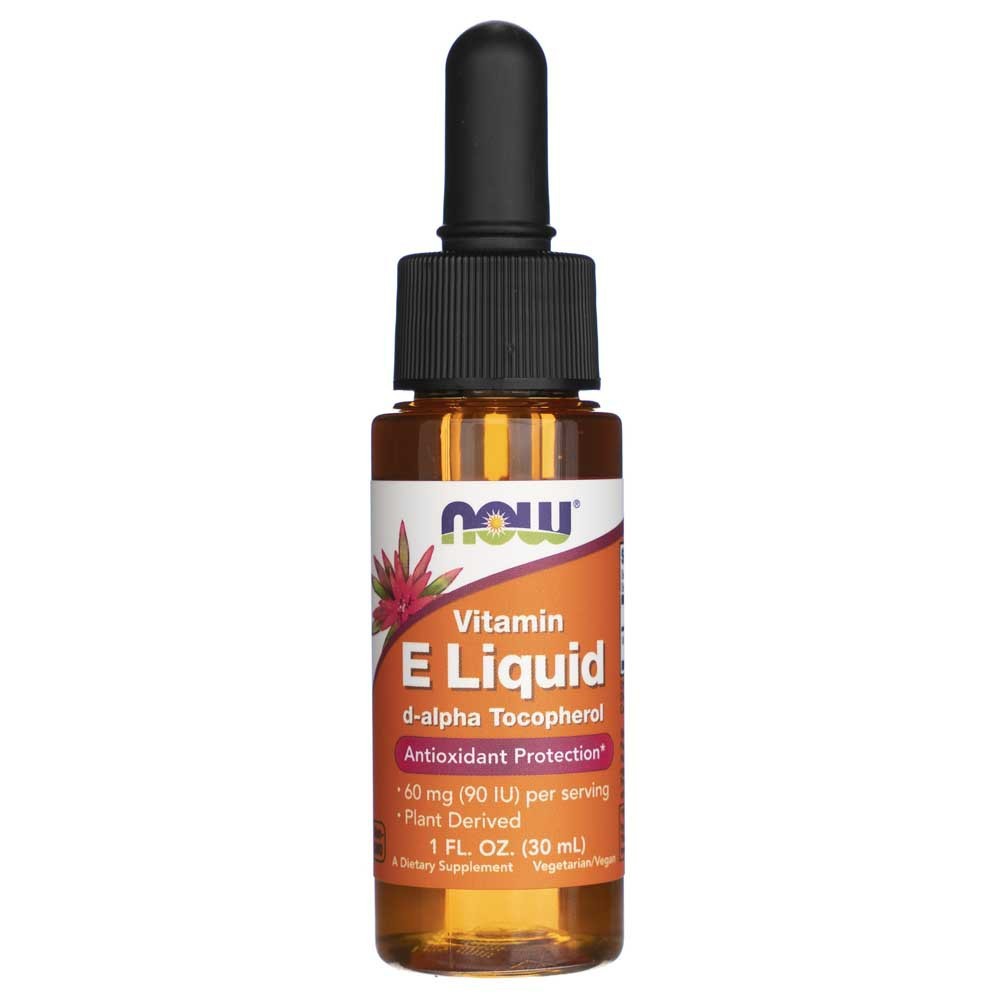 NOW FOODS natūralus vitaminas E – 30 ml