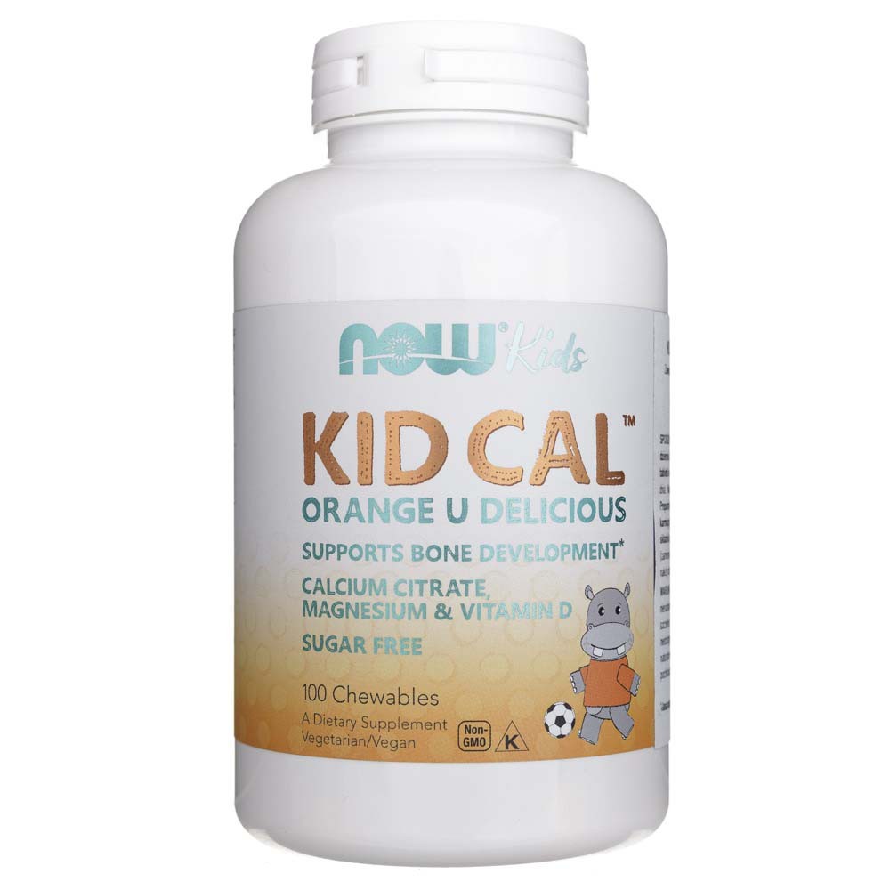 NOW FOODS Kid Cal vitaminai ir mineralai vaikams – 100 tablečių
