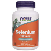 NOW FOODS selenas 100 mcg – 250 tablečių