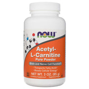 NOW FOODS acetil-L-karnitino milteliai – 85 g