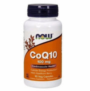 NOW FOODS kofermentas Q10 100 mg su gudobelės ekstraktu – 90 kapsulių