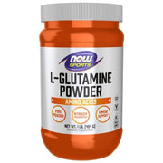 NOW FOODS L-glutamino milteliai – 454 g