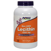 NOW FOODS lecitinas 1200 mg – 200 kapsulių