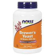 NOW FOODS alaus mielės 650 mg – 200 tablečių