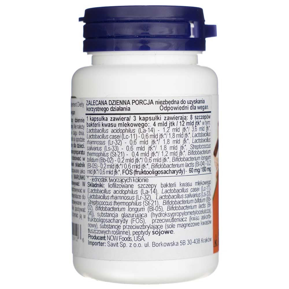 NOW FOODS Gr8-Dophilus – 60 kapsulių