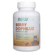 NOW FOODS Berry Dophilus Kids probiotikas – 120 tablečių