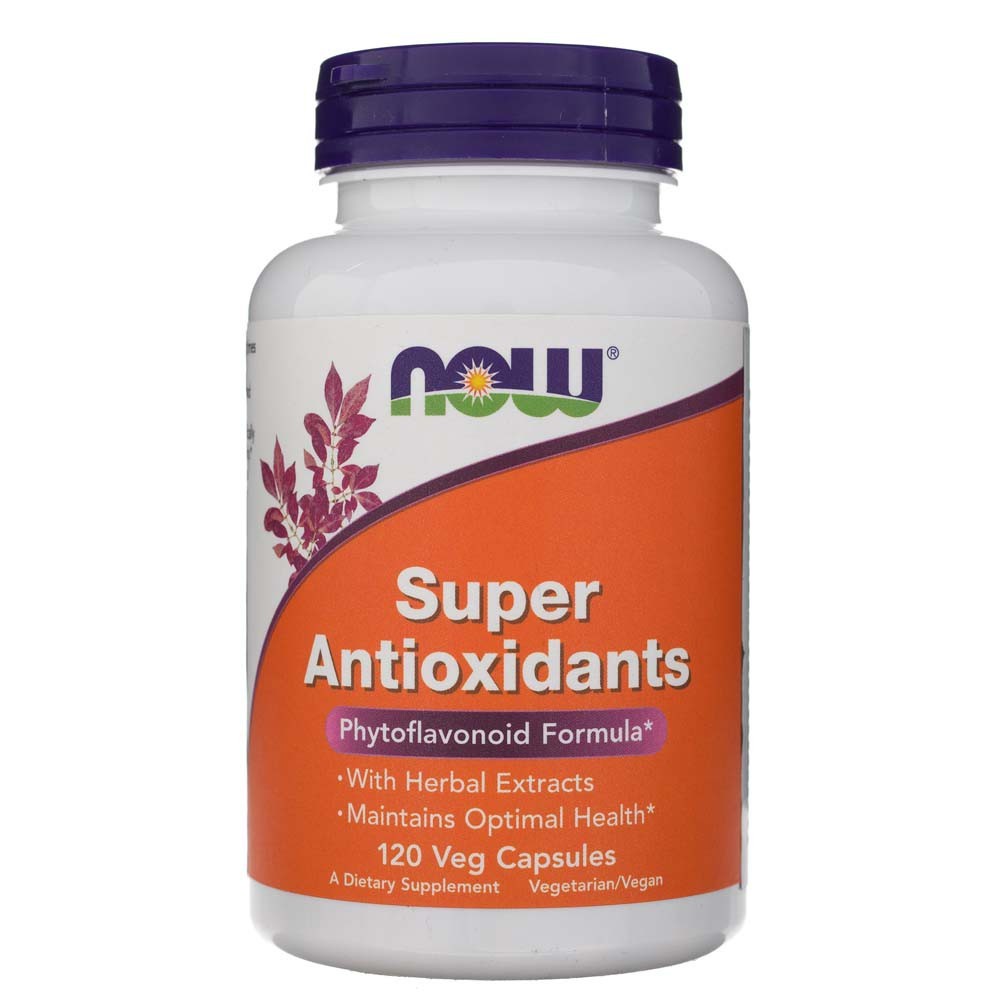 NOW FOODS Super Antioxidants – 120 kapsulių