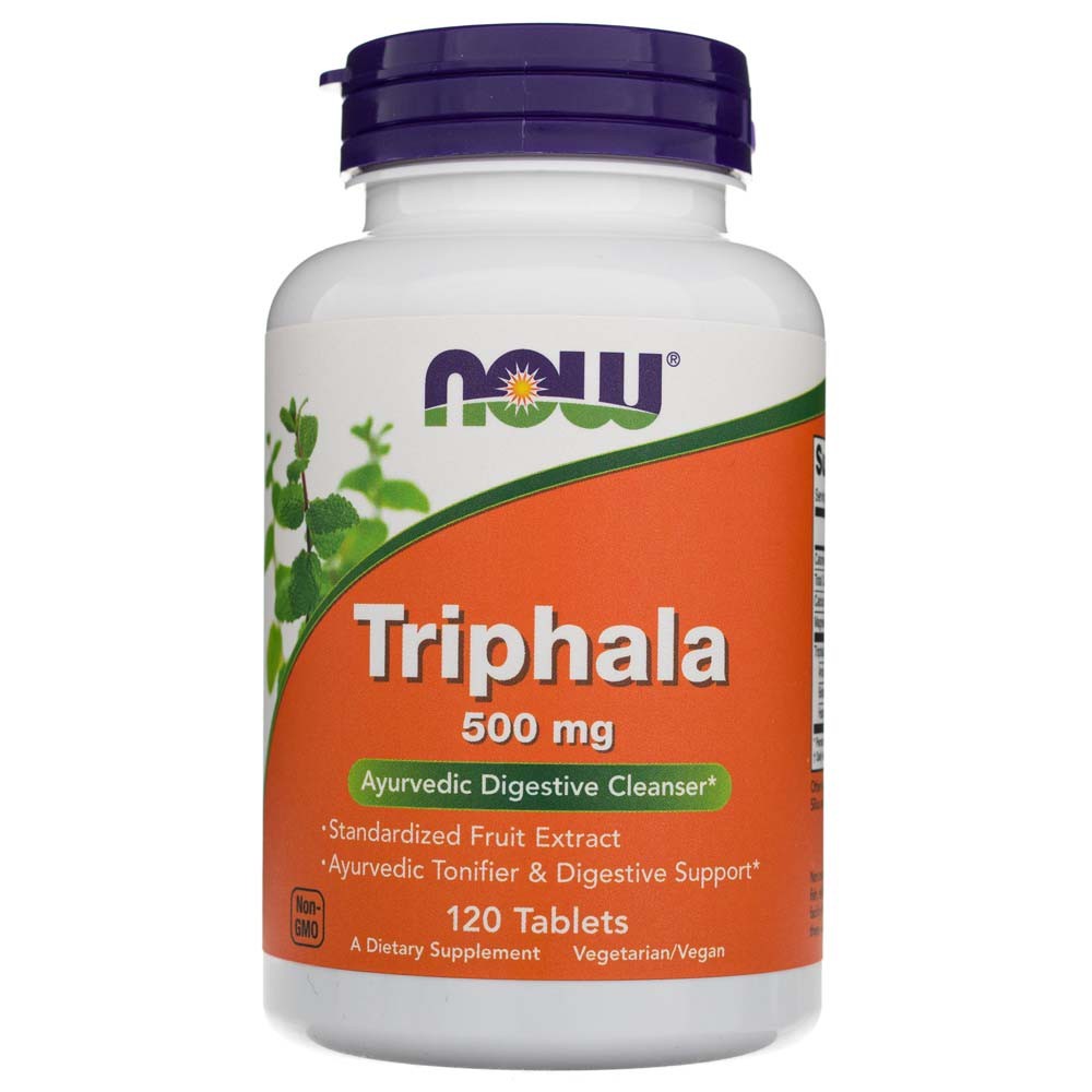 NOW FOODS Triphala 500 mg – 120 tablečių
