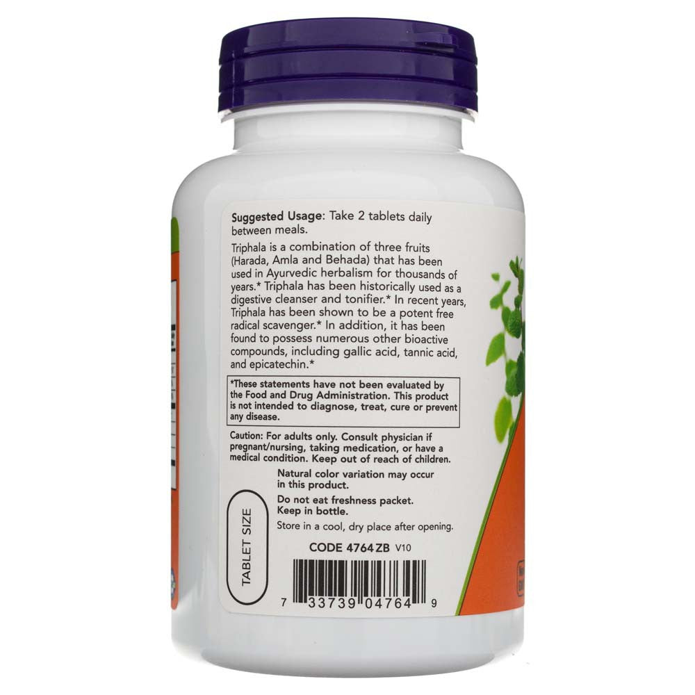 NOW FOODS Triphala 500 mg – 120 tablečių