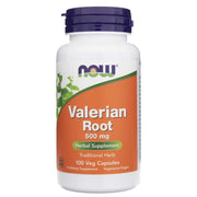 NOW FOODS valerijono šaknis 500 mg – 100 kapsulių
