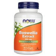 NOW FOODS bosvelijos ekstraktas 500 mg – 90 kapsulių