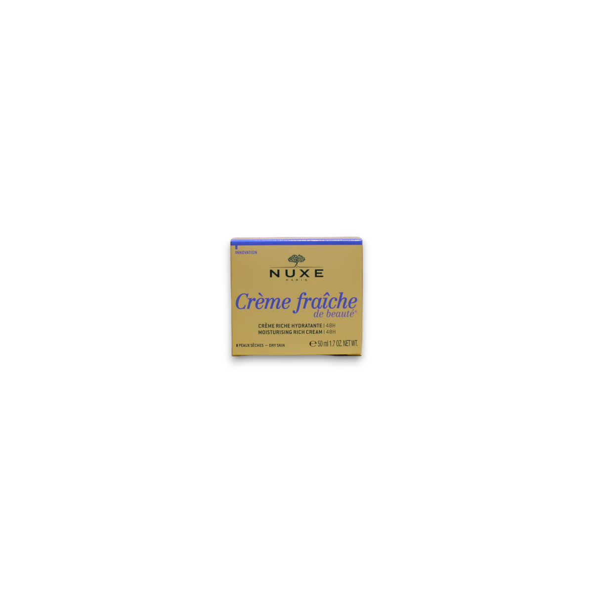 Nuxe Crème Fraîche de Beauté veganiškas drėkinamasis riebus kremas veidui, 50 ml