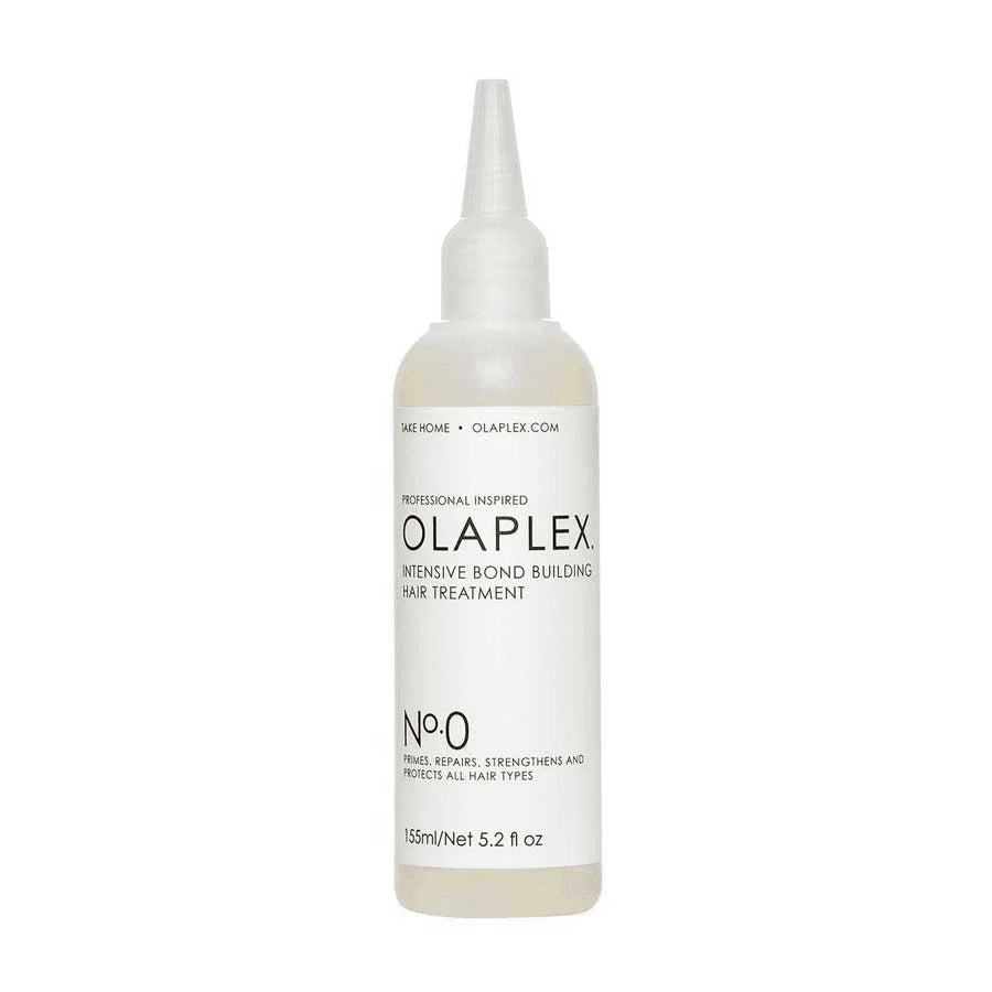 Olaplex, Intensive Bond Building No.0, Plaukų losjono gydymas, Gruntuoja/Remontuoja/Sustiprina & Apsaugo, 155 ml