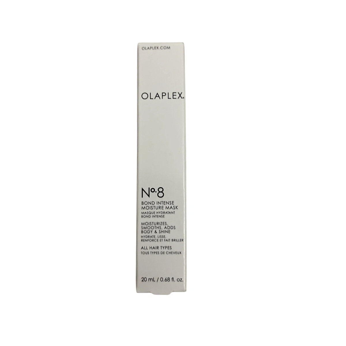 Olaplex, No.8 Bond Intense, Plaukų gydymo kremo kaukė, Blizgesys & Kūnas, 20 ml