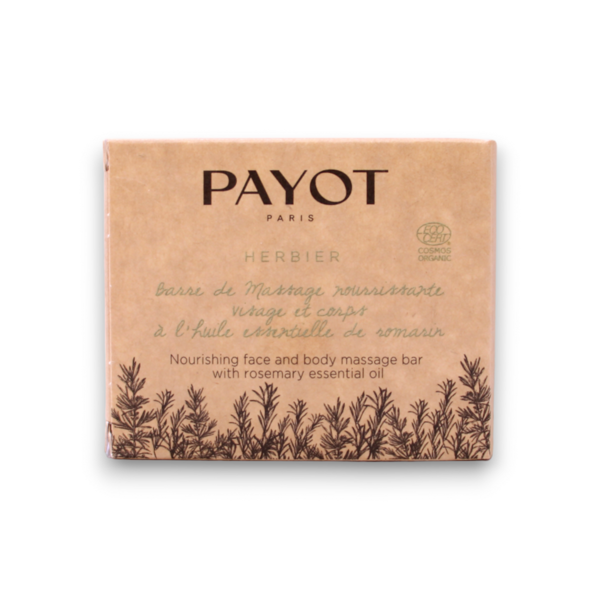 Payot, Herbier, Nourishing, Massage Soap Bar, Rosemary Essential Oil, For Face & Body, 50 g