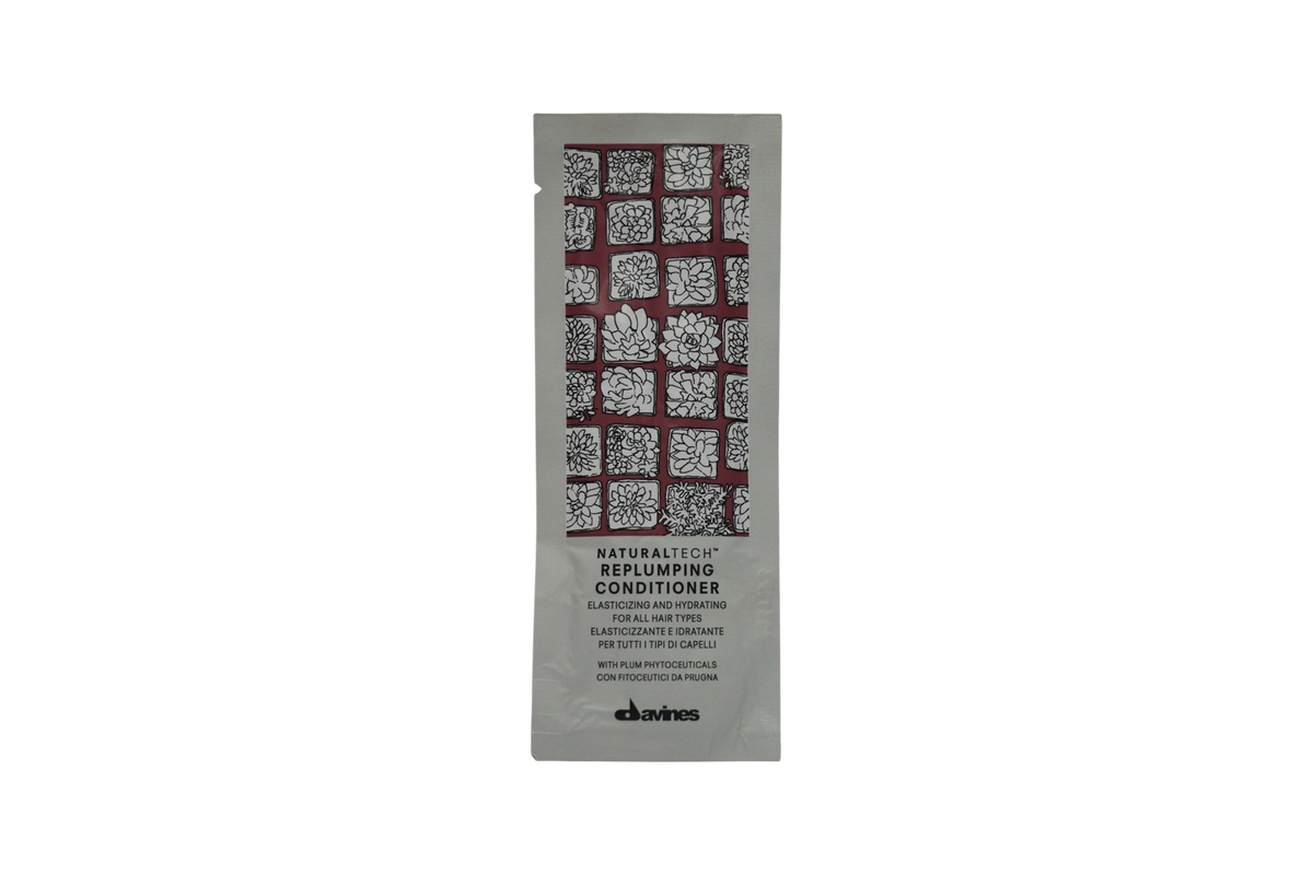 Set, Davines, NaturalTech, Hair Conditioner, Replumping, 12 pcs, 12 ml *Sample