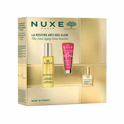Anti-Aging Glow Routine Set Nuxe: Super Serum [10], Vegan, Anti-Ageing, Day & Night, Serum, For Face & Neck, 30 ml + Merveillance Lift, Glow Firming, Cream, For Face, 15 ml + Huile Prodigieuse Rich Multi-Purpose, Body Oil, For Face, Body & Hair, 10 ml ...