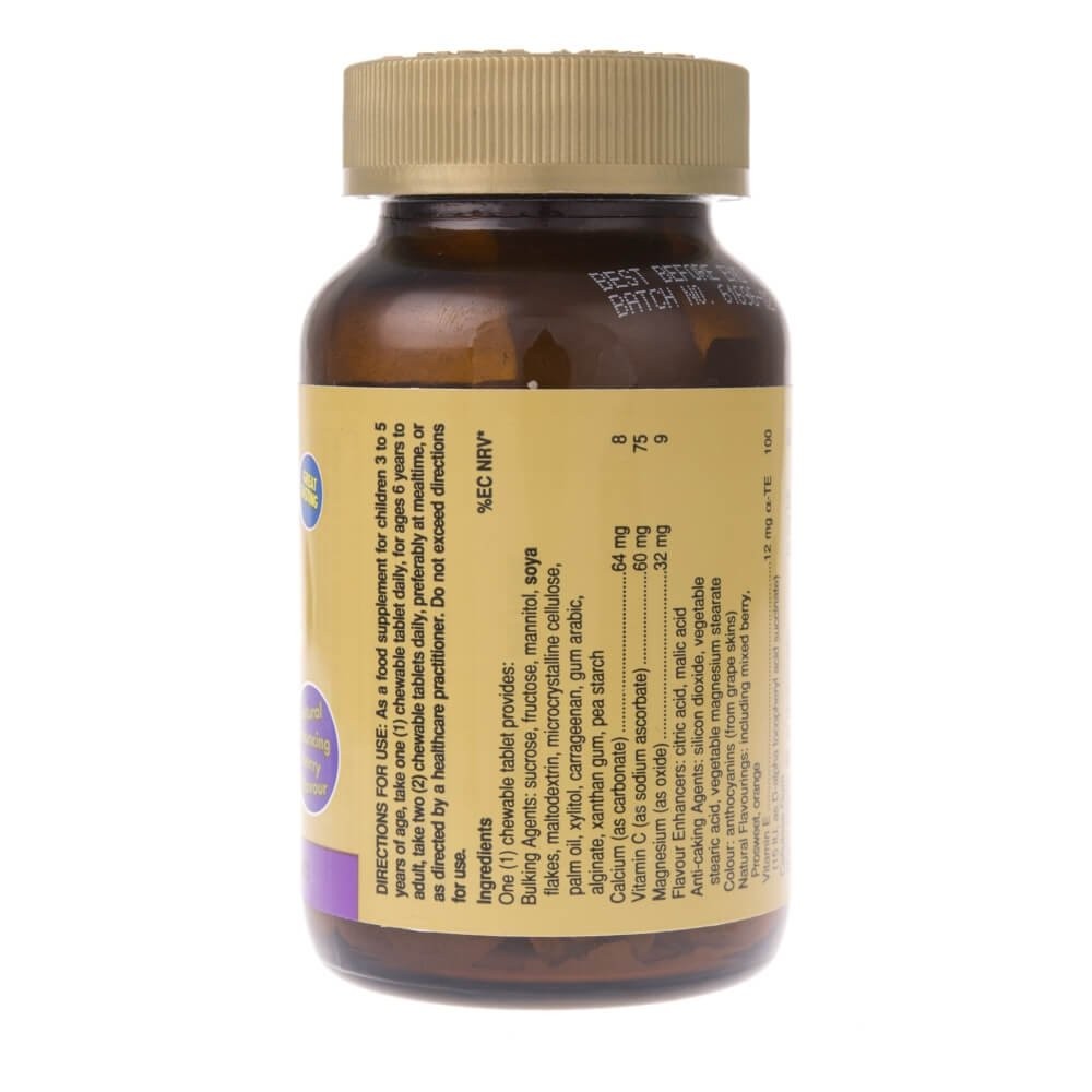 SOLGAR Kangavites multivitaminai ir mineralai vaikams, uogų skonio– 60 kramtomų tablečių