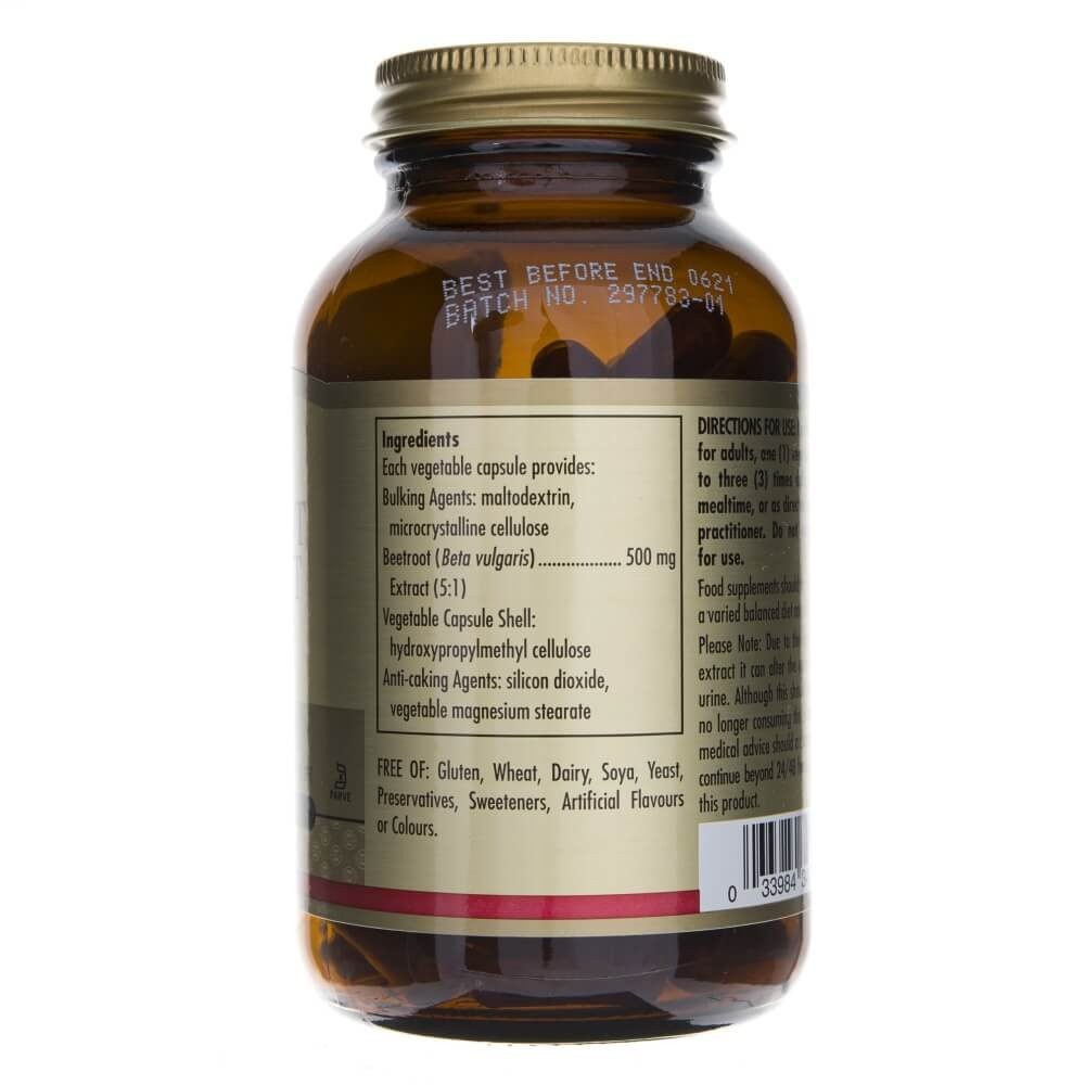 SOLGAR burokėlių ekstraktas 500 mg – 90 kapsulių