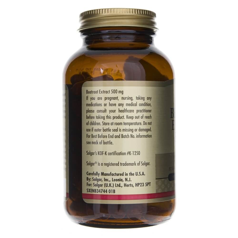 SOLGAR burokėlių ekstraktas 500 mg – 90 kapsulių