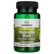 SWANSON magnolijos žievė 400 mg – 60 kapsulių
