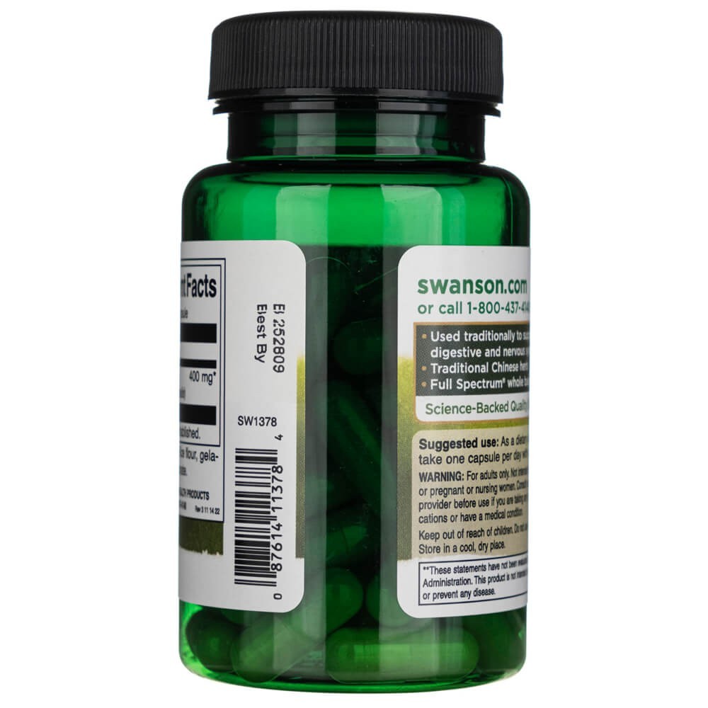 SWANSON magnolijos žievė 400 mg – 60 kapsulių