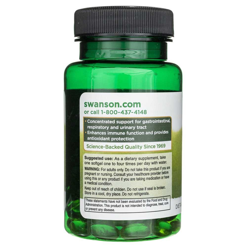SWANSON raudonėlio aliejaus 10:1 ekstraktas, 150 mg – 120 kapsulių