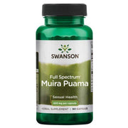 SWANSON Muira Puama 400 mg – 90 kapsulių