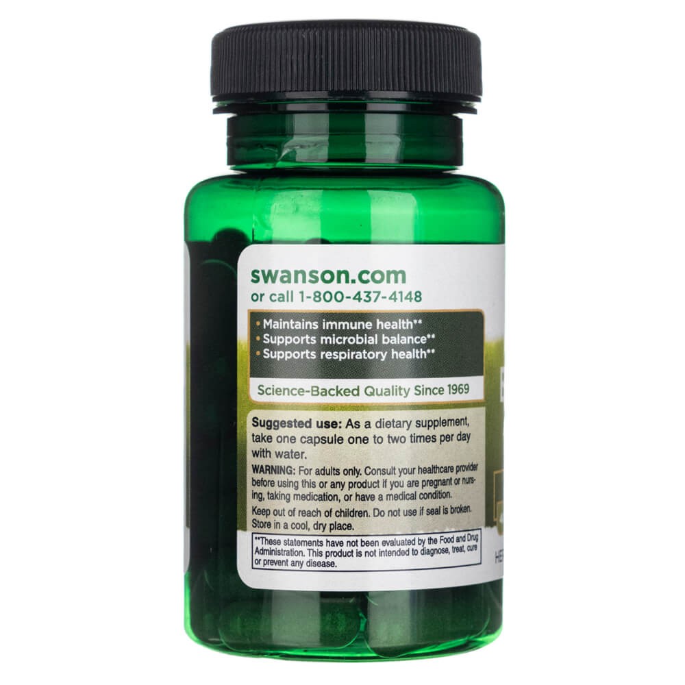 SWANSON juodieji kmynai 400 mg – 60 kapsulių