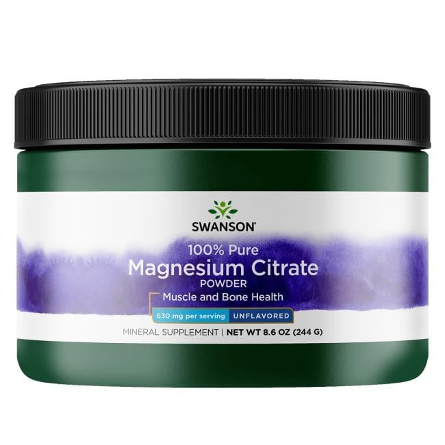 SWANSON magnio citrato milteliai – 244 g