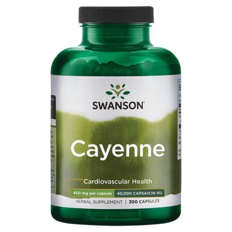 SWANSON kajeno pipirai 450 mg – 300 kapsulių