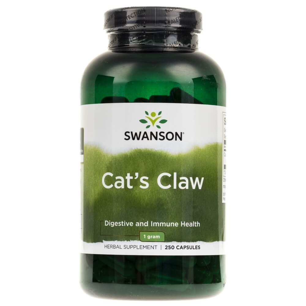 SWANSON Cat's Claw 500 mg – 250 kapsulių