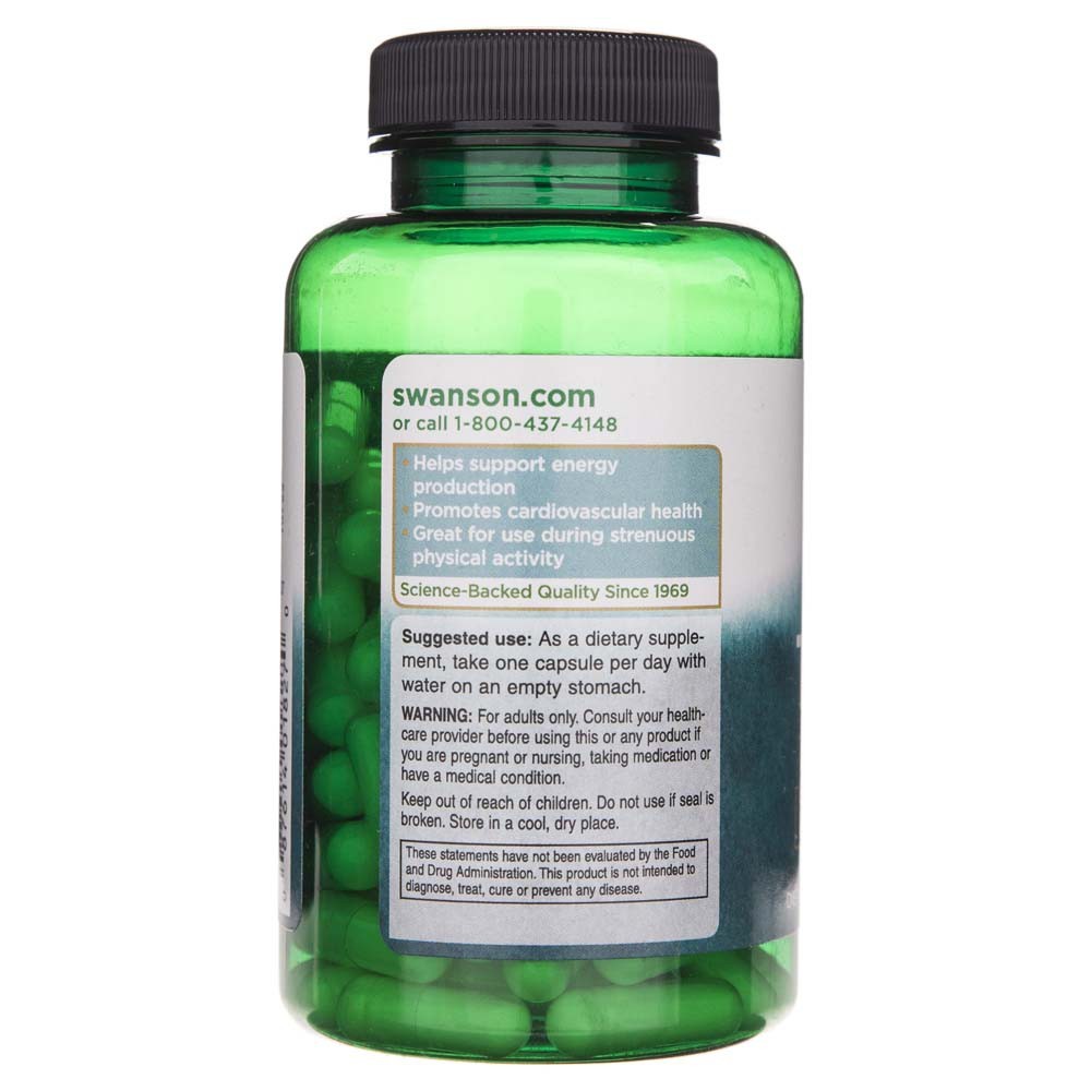 SWANSON taurinas 500 mg – 100 kapsulių