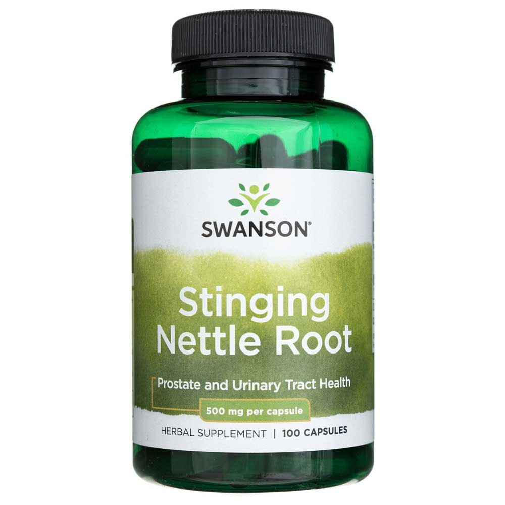 SWANSON dilgėlių šaknis 500 mg – 100 kapsulių