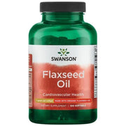 SWANSON linų sėmenų aliejus 1000 mg – 100 kapsulių