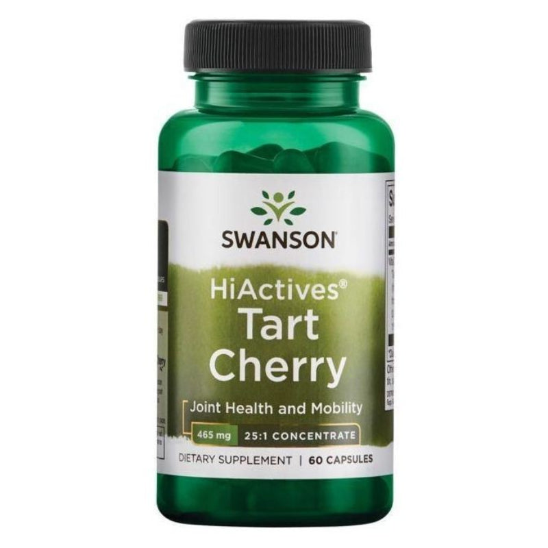 SWANSON HiActives Tart Cherry 465 mg, 60 kapsulių