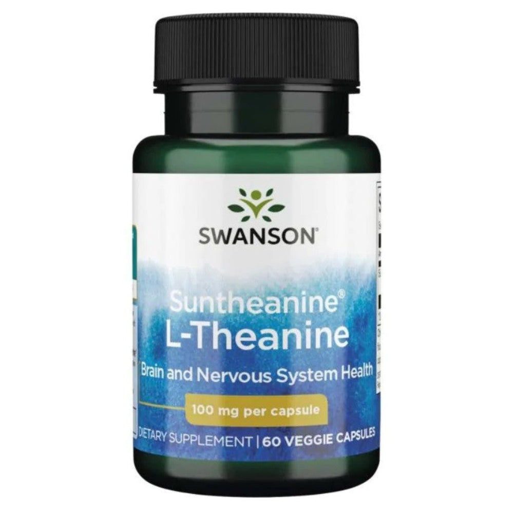SWANSON L-teaninas Suntheanine 100 mg – 60 kapsulių