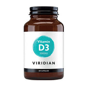 VIRIDIAN vitaminas D3 2000IU - 60 kapsulių